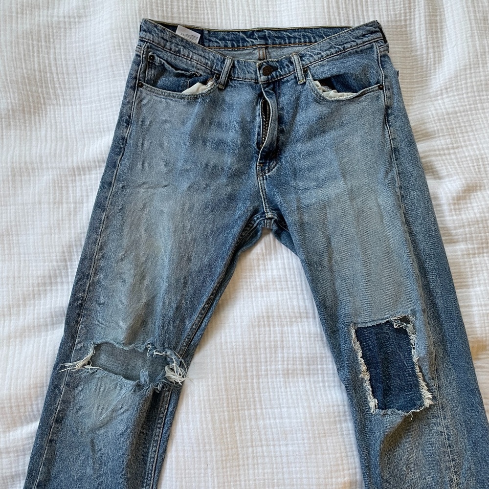 LEVIS cropped jeans